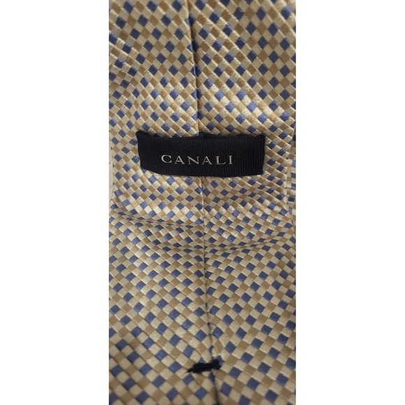 Canali Mens Tie Made In Italy. In Good Condition. Multicolor. - Picture 5 of 6